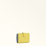 Yellow Furla Camelia S Compact Wallet, natural leather – view 3
