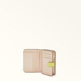Yellow Furla Camelia S Compact Wallet, natural leather – view 4