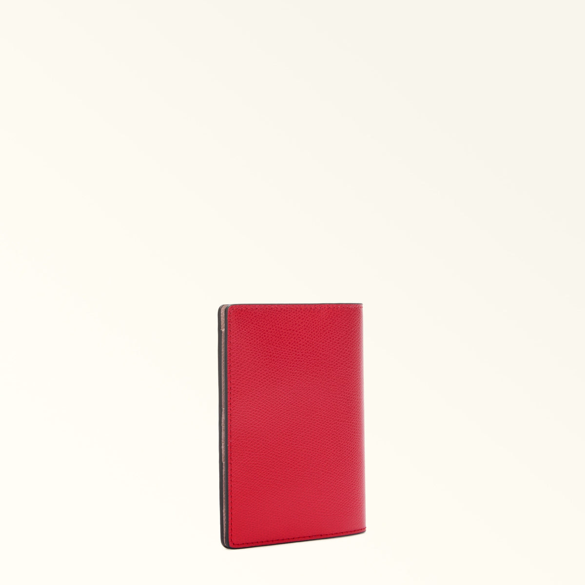 Red Furla Camelia S Passport Holder Aw25, natural leather – view 2
