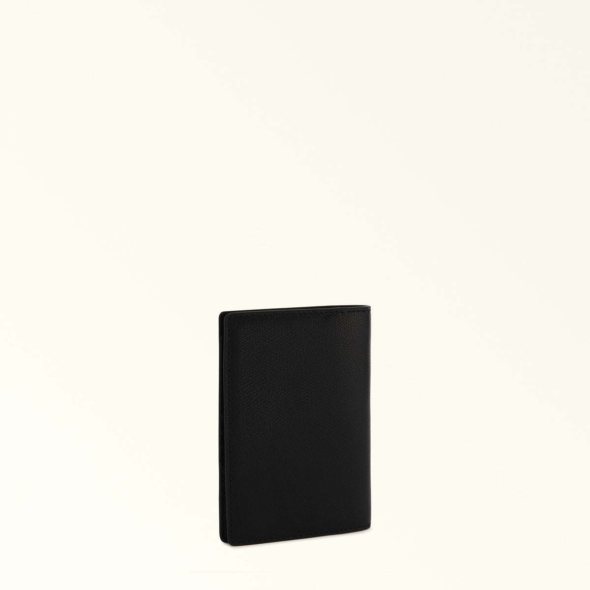 Black Furla Camelia S Passport Holder, natural leather – view 3