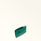 Green Furla Camelia S Zipped Card Case Aw25, card holder natural leather – view 4