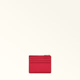 Red Furla Camelia S Zipped Card Case Aw25, card holder natural leather – view 3