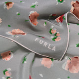 Grey Furla Daisy Carré, scarf crepe satin – view 3