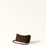 Brown Furla Debby Mini Shoulder Bag Soft, suede – view 5