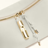 Taupe Furla Debby Mini Shoulder Bag Soft, natural leather – view 2