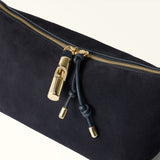 Blue FURLA DEBBY MINI SHOULDER BAG in SUEDE – view 2