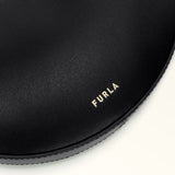 Black Furla Delizia Mini Shoulder Bag, natural leather – view 5
