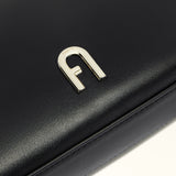 Black Furla Diamante Mini Crossbody, natural leather – view 2