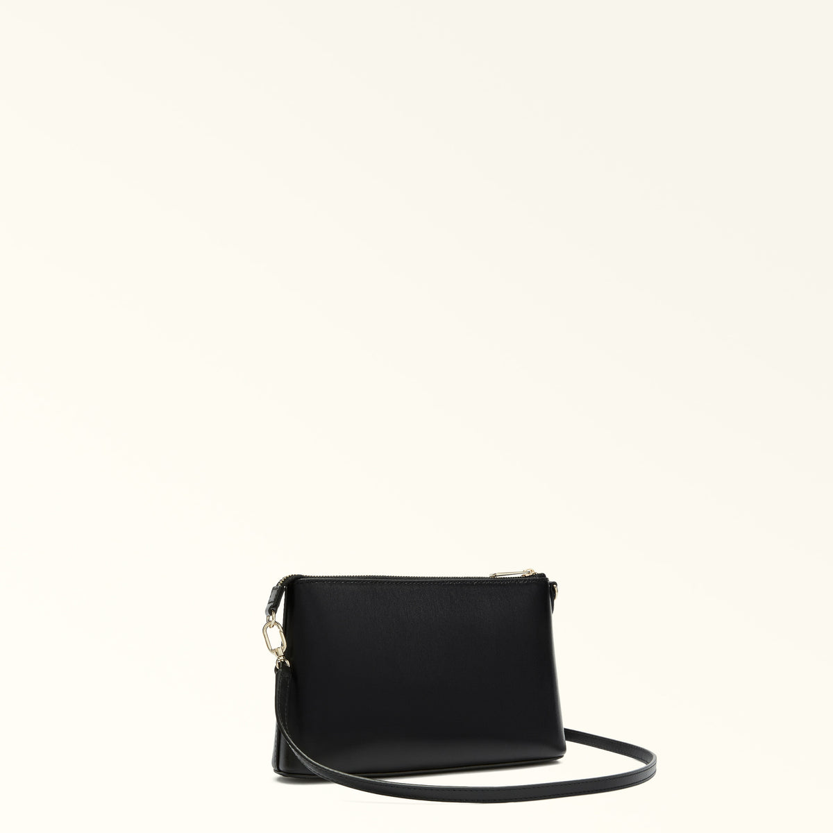 Black Furla Diamante Mini Crossbody, natural leather – view 3