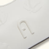 White Furla Diamante S Shoulder Bag, natural leather – view 2