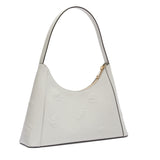 White Furla Diamante S Shoulder Bag, natural leather – view 6