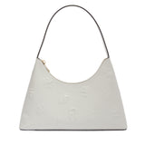 White Furla Diamante S Shoulder Bag, natural leather – view 8