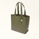Grey Furla Divide It M Tote, natural leather – view 3
