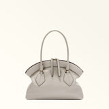Beige Furla Erica M Tote, natural leather