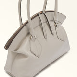 Beige Furla Erica M Tote, natural leather – view 4