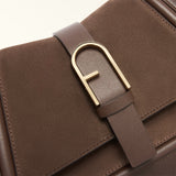 Brown Furla Flow L Top Handle Aw25, shoulder bag natural leather – view 2