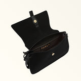 Black Furla Flow L Top Handle, shoulder bag natural leather – view 5
