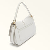 Off White Furla Flow M Top Handle, shoulder bag natural leather – view 5