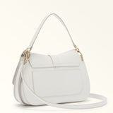Off White Furla Flow M Top Handle, shoulder bag natural leather – view 6