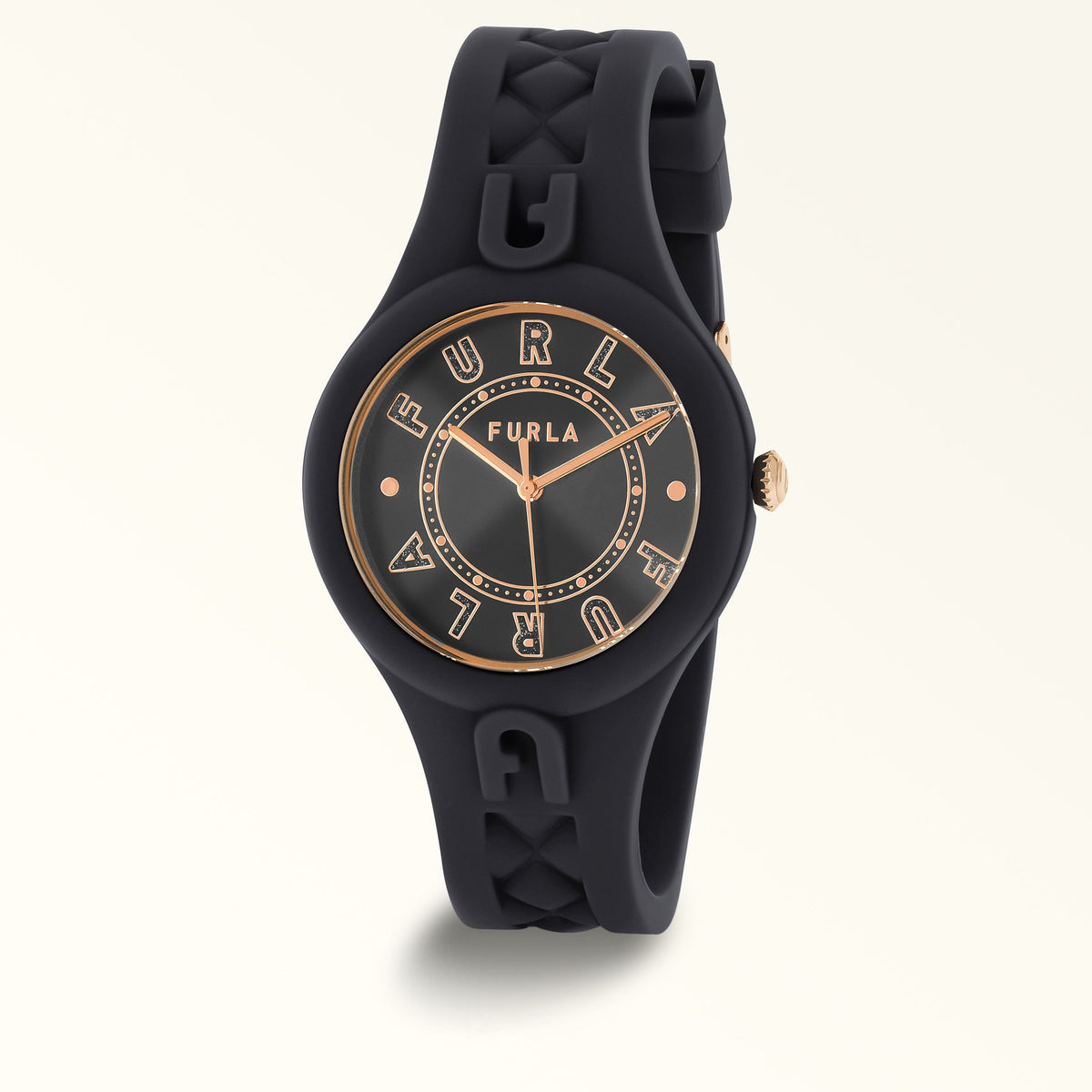 Navy FURLA FUN ROUND CASE 38 MM Watch – view 6