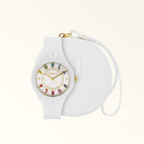 Off White FURLA FUN ROUND CASE 38 MM Watch