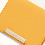 Yellow Furla Giada S Compact Wallet, natural leather – view 2