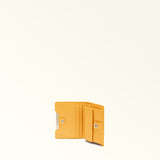 Yellow Furla Giada S Compact Wallet, natural leather – view 4