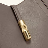 Grey Furla Goccia L Tote, natural leather – view 2