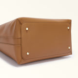 Brown Furla Goccia M Hobo Aw 25, natural leather – view 3
