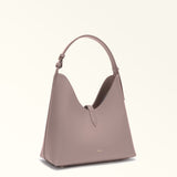 Taupe Furla Goccia M Hobo, natural leather – view 5