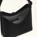 Black Furla Goccia S Hobo, tote natural leather – view 5