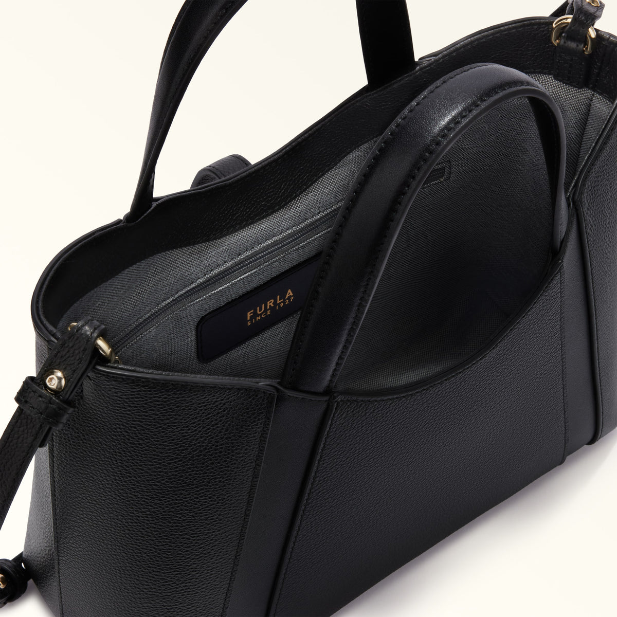 Off White Furla Goccia S Tote, natural leather – view 7