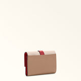 Beige Furla Grazia Compact Wallet M, natural leather – view 3