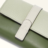 Green Furla Grazia Compact Wallet M, natural leather – view 5