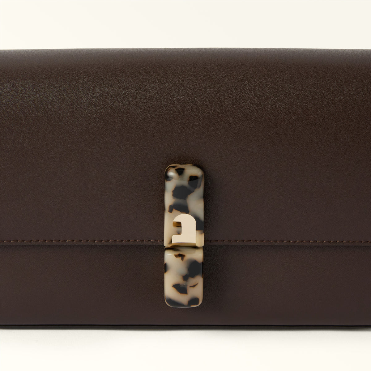 Brown Furla Iride Crossbody S, natural leather – view 4
