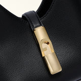 Black Furla Iride Mini Hobo W/strap, natural leather – view 2