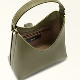 Green Furla Iride Mini Hobo W/strap, natural leather – view 4