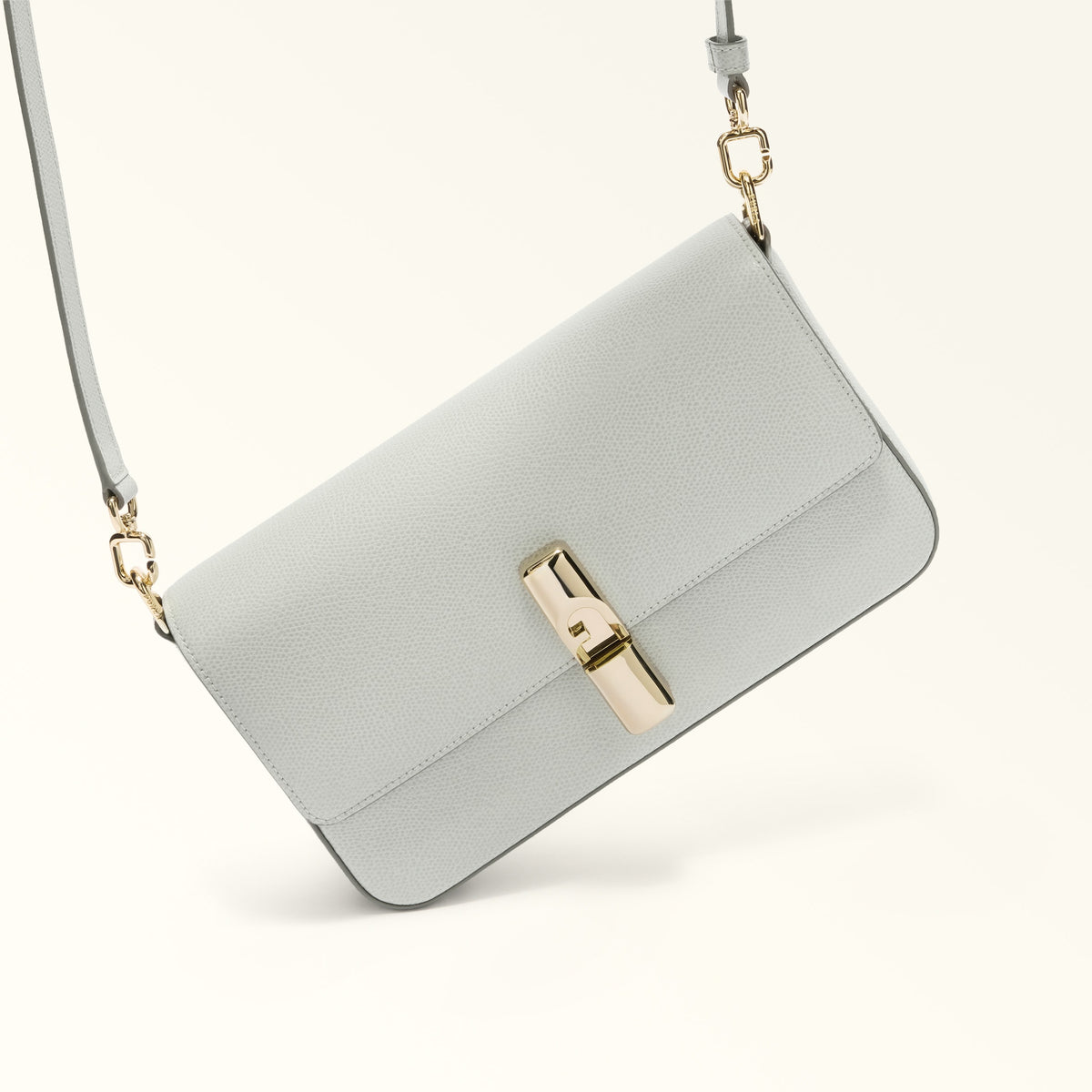 Silver Furla Iride S Crossbody, natural leather – view 3