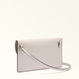 Beige Furla Lea XL Pouch, crossbody natural leather – view 3