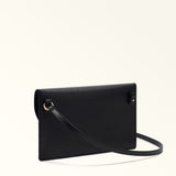 Black Furla Lea XL Pouch, crossbody natural leather – view 3