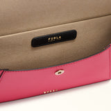 Pink Furla Lea XL Pouch, crossbody natural leather – view 4