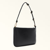 Black Furla Lily Pouch, natural leather – view 2
