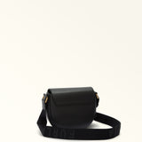 Black Furla Lotus Mini Crossbody, natural leather – view 2