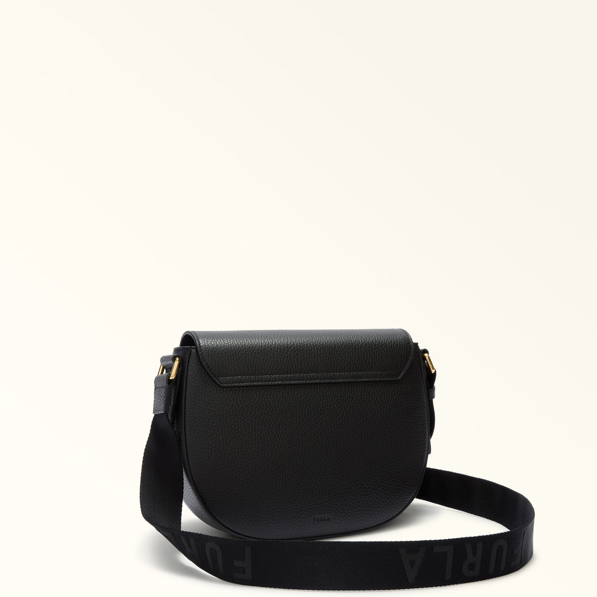 Black Furla Lotus S Crossbody, natural leather – view 2