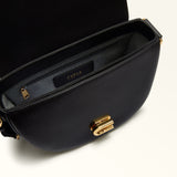 Black Furla Lotus S Crossbody, natural leather – view 3