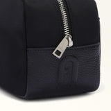 Black Furla Man Cosmo Toiletry Case, cosmetic case natural leather – view 2