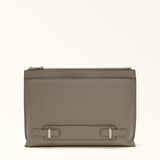 Grey Furla Man Giove Pouch, natural leather – view 2