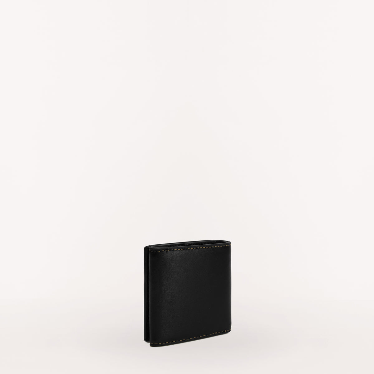 Black Furla Man Sirio Bi-Fold Coin, wallet natural leather – view 2