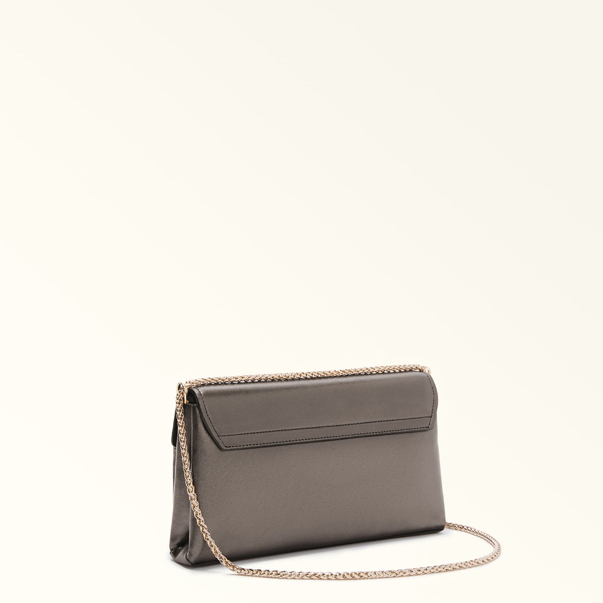 Grey Furla Meridiana M Crossbody, natural leather – view 4