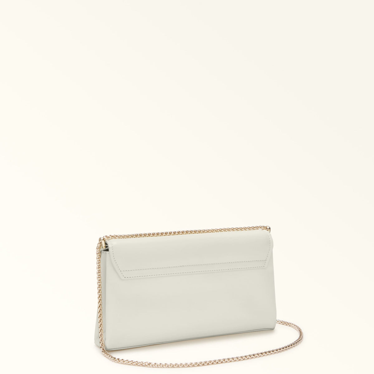 White Furla Meridiana M Crossbody Ss25, natural leather – view 4
